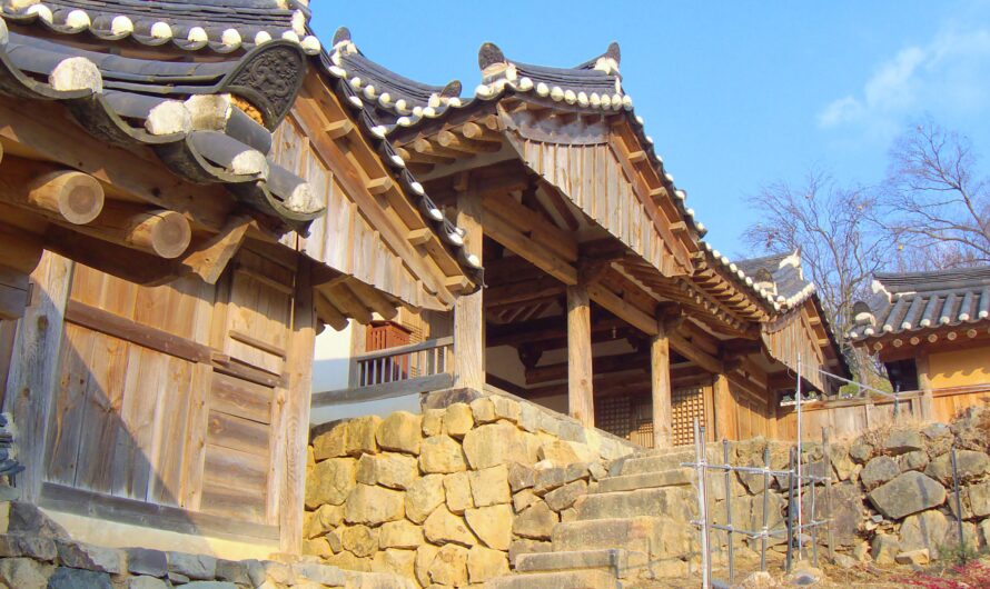 Le village traditionnel Yangdong en Corée du Sud