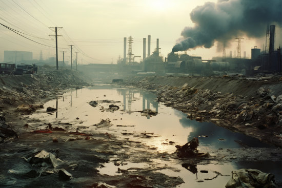 la pollution aquatique et le réchauffement